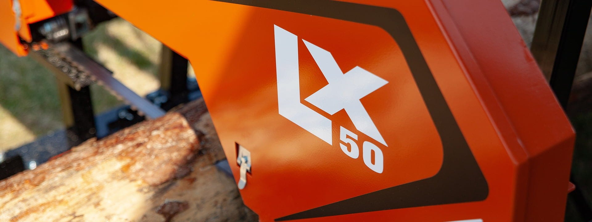 LX50 is the smallest and most inexpensive band saw available from Wood-Mizer